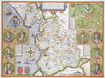 Lancashire en 1610, du 